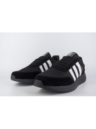 Кроссовки Adidas Iniki Runner Boost Black / Ftwr Black / White Str