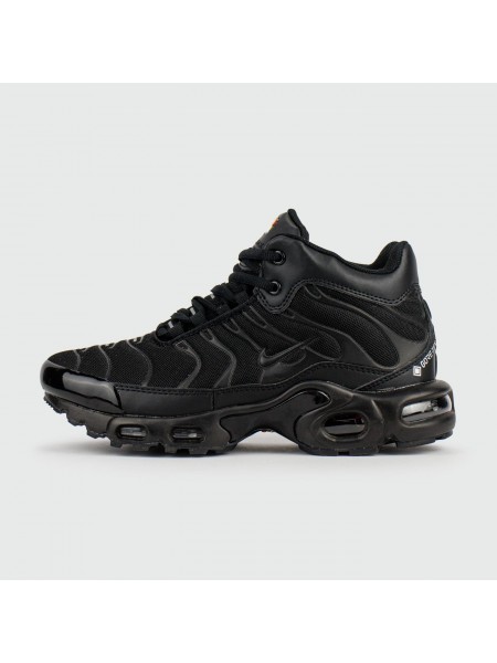 Кроссовки Nike Air Max Plus Tn Mid Black Wmns with Fur