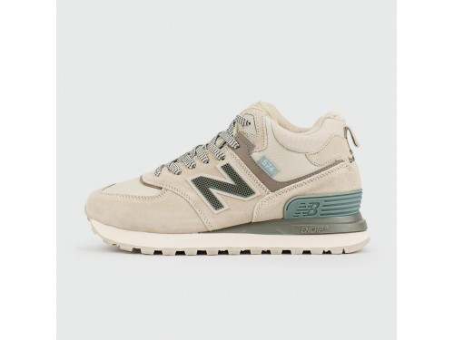 Кроссовки New Balance 574 Mid Beige with Fur Wmns