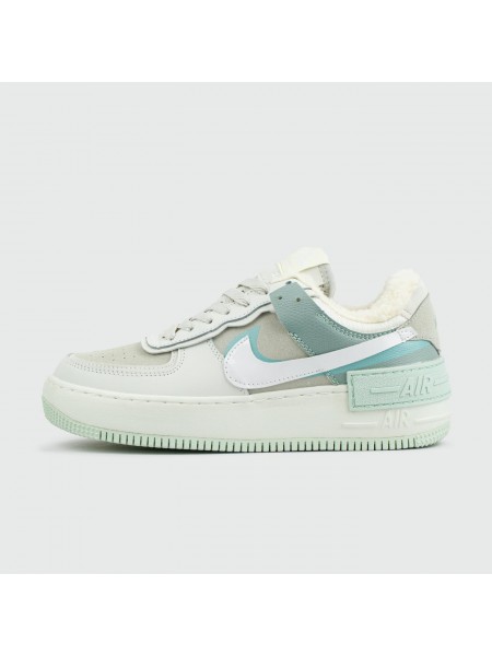 Кроссовки Nike Air Force 1 Shadow with Fur Mint