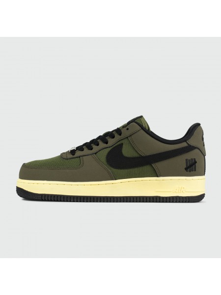 Кроссовки Nike Air Force 1 x Undefeated Grey / Green