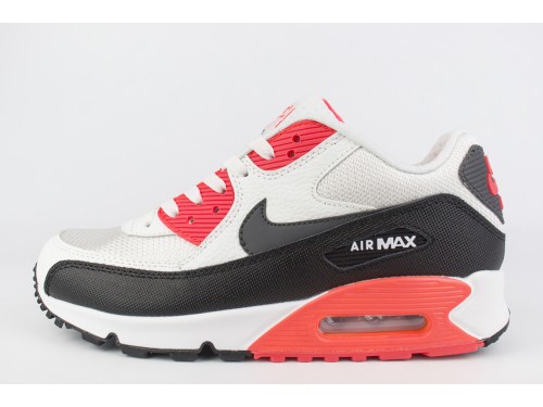 Кроссовки Nike Air Max 90 White / Black / Red