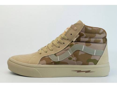 Кеды Vans SK8-Hi Camo Green