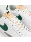 Кроссовки Nike Blazer Low 77 Leather White / Green