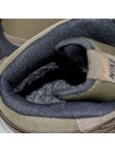 Кроссовки Nike Air Force 1 Mid Olive / Brown with Fur