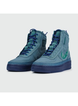 Кроссовки Nike Air Force 1 Shell Blue Void Wmns
