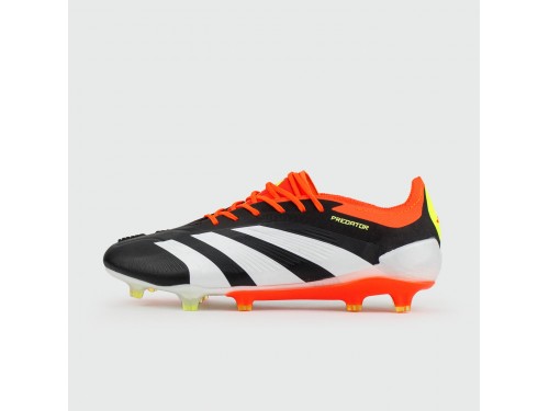 бутсы Adidas Predator Elite FG Black Orange