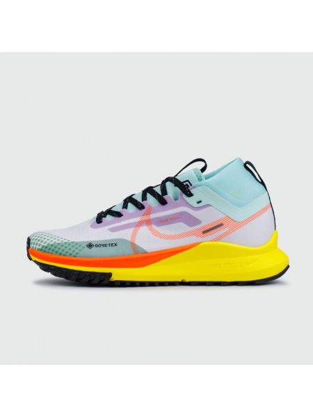 Кроссовки Nike React Pegasus Trail 4 Gtx Blue Yellow