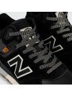 Кроссовки New Balance 574 Mid Black / White with Fur Wmns