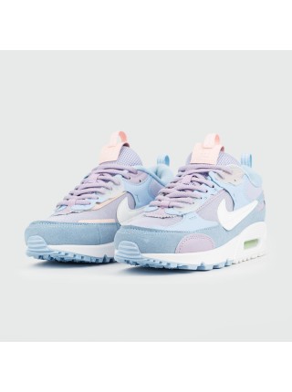 Кроссовки Nike Air Max 90 Futura Blue Pink / White Wmns