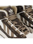 Кроссовки Adidas ADI2000 Mid Brown White with Fur