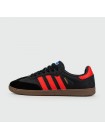 Кроссовки Adidas Samba OG Black Red Str.