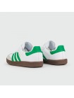 Кроссовки Adidas Samba OG White Green new