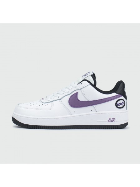 Кроссовки Nike Air Force 1 Low Hoops White / Purple