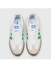 Кроссовки Adidas Samba OG White Green new