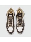 Кроссовки Adidas ADI2000 Mid Brown White with Fur