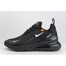 Кроссовки Nike Air Max 270 x Off-White Triple Black