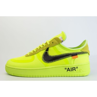 Кроссовки Nike Air Force 1 Low x Off-White Volt