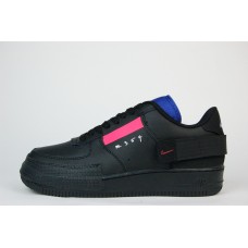 Кроссовки Nike Air Force 1 Type Black / Anthracite-Pink Tint 2