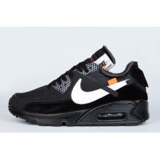 Кроссовки Nike Air Max 90 x Off-White Triple Black