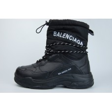 сапоги Balenciaga Fur Triple Black сапоги Balenciaga Fur Triple Black