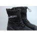 сапоги Balenciaga Fur Triple Black - арт. f-19251