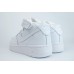 Кроссовки Nike Air Force 1 Mid Fur Triple White - арт. f-19263