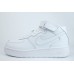 Кроссовки Nike Air Force 1 Mid Fur Triple White - арт. f-19263 Кроссовки Nike Air Force 1 Mid Fur Triple White - арт. f-19263