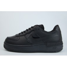 Кроссовки Nike Air Force 1 Low Shadow Fur Triple Black Кроссовки Nike Air Force 1 Low Shadow Fur Triple Black