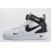 Кроссовки Nike Air Force 1 Mid 07 lv8 Fur White / Black - арт. f-19267