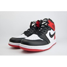 Кроссовки Nike Air Jordan 1 White / Black / Red