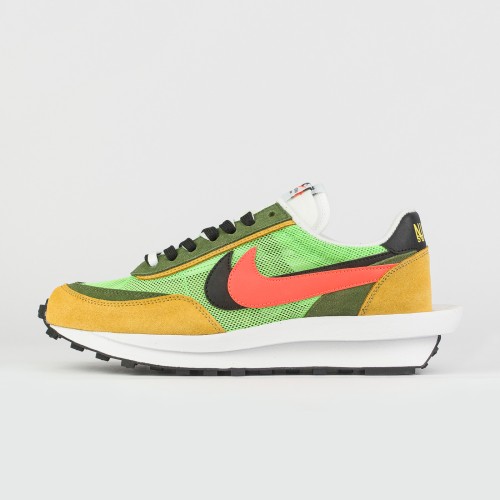Кроссовки Nike Waffle Daybreak x SACAI Green - арт. f-19431