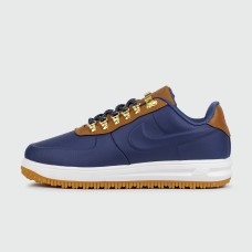 Кроссовки Nike Lunar Force 1 Duckboot Low Blue / Brown