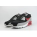 Кроссовки Nike Air Max 90 Black / Grey / Red 2 - арт. f-19586