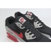 Кроссовки Nike Air Max 90 Black / Grey / Red 2 - арт. f-19586