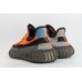 Кроссовки Adidas Yeezy 350 boost Black / Orange