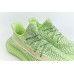 Кроссовки Adidas Yeezy 350 boost V2 Green / Glow