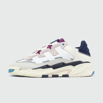Кроссовки Adidas Niteball White / Beige - арт. f-20038