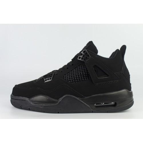 Кроссовки Nike Air Jordan 4 Retro Triple Black - арт. f-20151