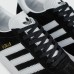 Кроссовки Adidas Gazelle Black / White - арт. f-20220
