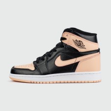 Кроссовки Nike Air Jordan 1 High Wmns Black / Peach