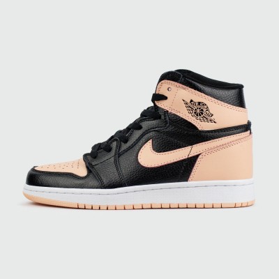 Кроссовки Nike Air Jordan 1 High Wmns Black / Peach - арт. f-20290