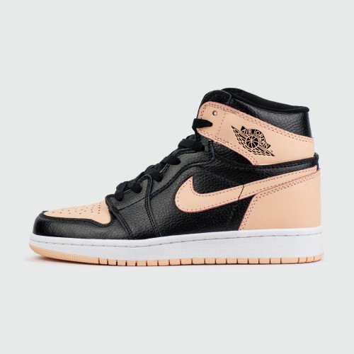 Кроссовки Nike Air Jordan 1 High Wmns Black / Peach - арт. f-20290