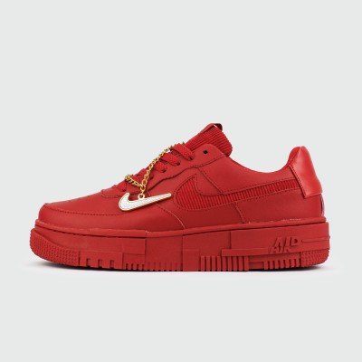 Кроссовки Nike Air Force 1 Low Pixel Wmns Red - арт. f-20327