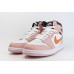 Кроссовки Nike Air Jordan 1 Wmns White / Peach / Orange