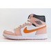 Кроссовки Nike Air Jordan 1 Wmns White / Peach / Orange