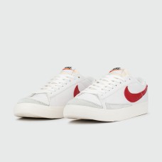 Кроссовки Nike Blazer Low 77 Vintage White / Red