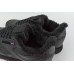 Кроссовки Reebok Classic Leather Fur Triple Black 2