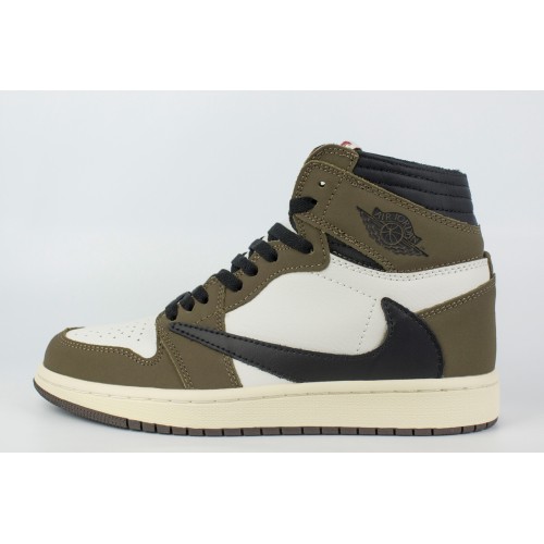 Кроссовки Nike Air Jordan 1 Wmns Travis Scott - арт. f-20601