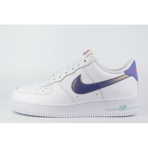 Кроссовки Nike Air Force 1 Low Wmns White / Blue - арт. f-20625